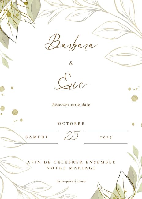Save the date !!!