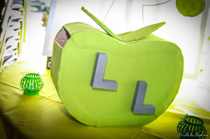 Urne pomme verte