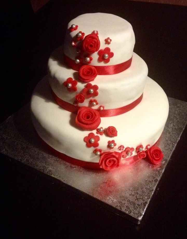mon weeding cake