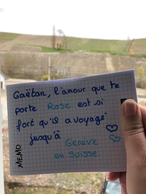 Love note Jessica, Samanthan, Hélène, Coralie, Rose, Aurore - 2