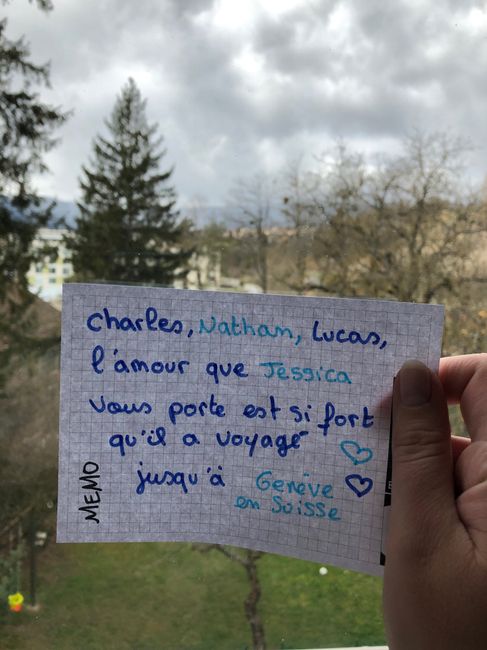 Love note Jessica, Samanthan, Hélène, Coralie, Rose, Aurore - 1