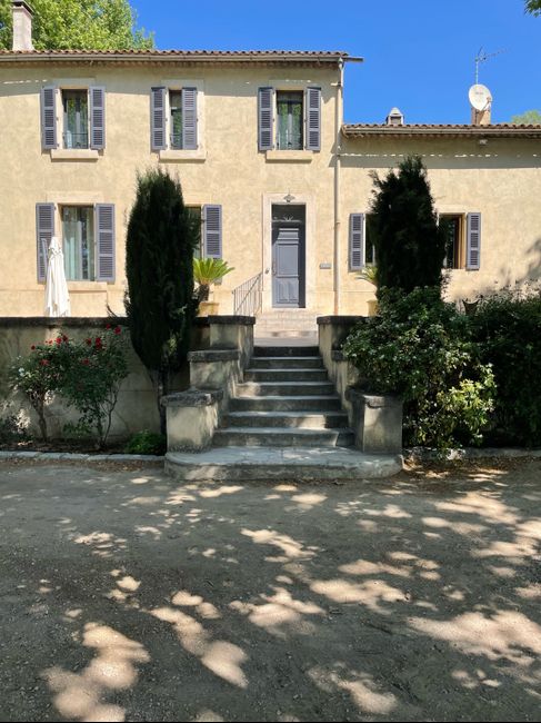 Notre 2ème visite du lieu de mariage 🤍 2