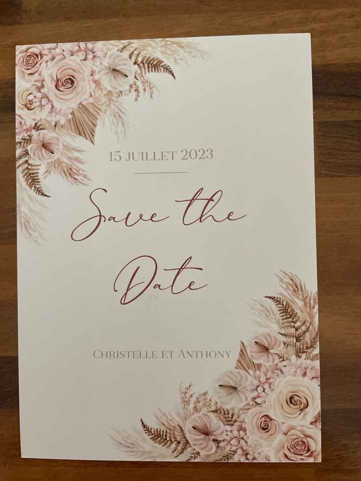 Nos jolis Save the Date - 1