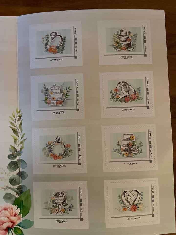 De jolis timbres pour envoyer les faire-part - 2
