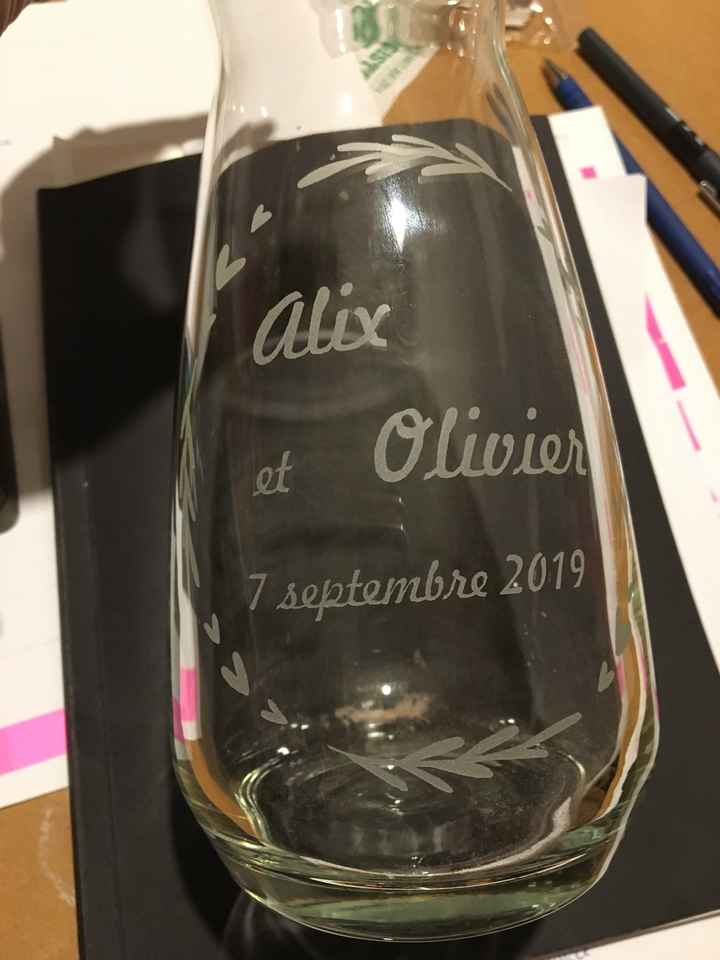 J-3 : mes carafes à eau ! - 1