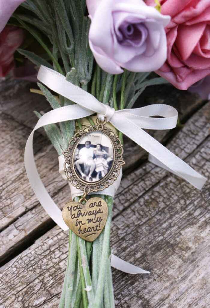 Bouquet mariee avec photo - 3