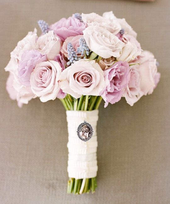Bouquet mariee avec photo - 1