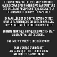 Calendrier validé par le gouvernement - 1