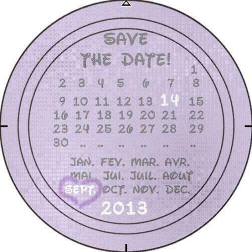 magnet STD calendrier
