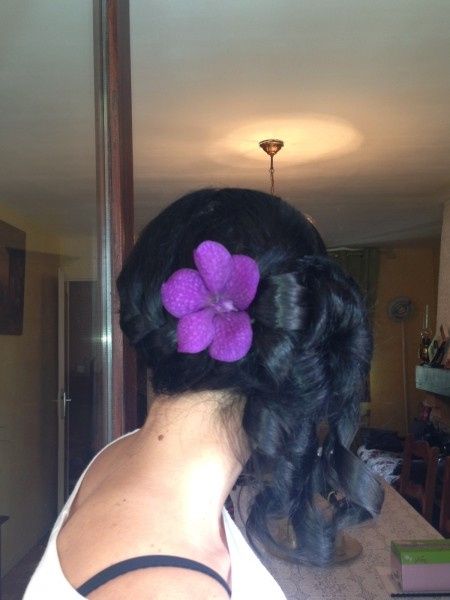 Ma coiffure du jour J !!