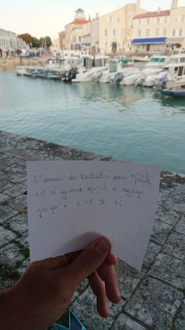 Loves notes Loic-charlotte / Gaetan-marion / Nathalie-malik/ Angela-laetitia / André-esther / Damien