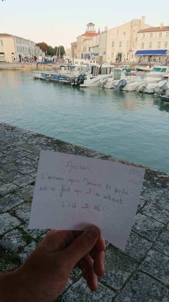 Loves notes Loic-charlotte / Gaetan-marion / Nathalie-malik/ Angela-laetitia / André-esther / Damien