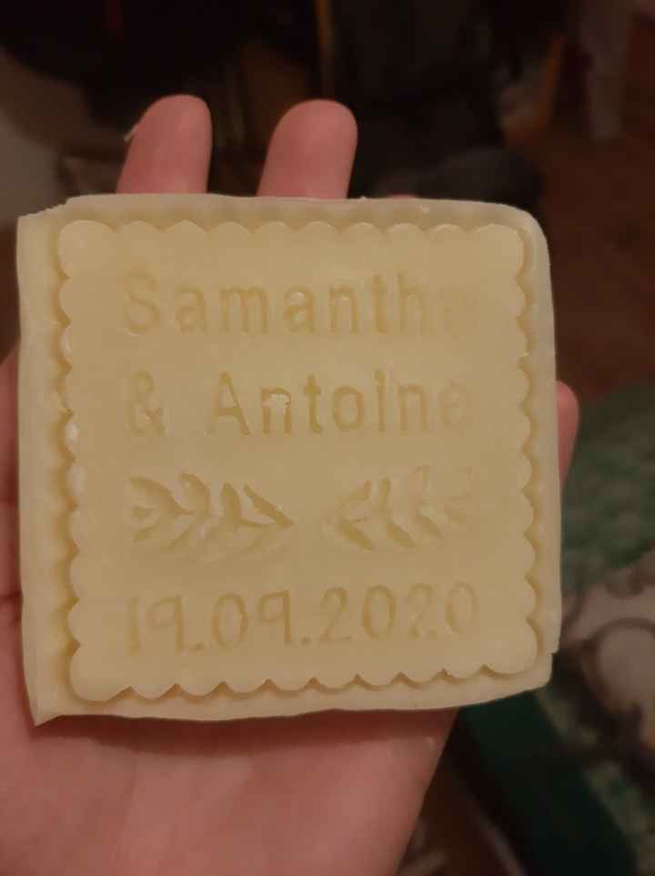 Cadeaux des invités homemade - 1