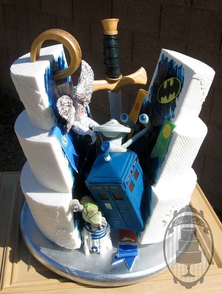 Geek Wedding Cake