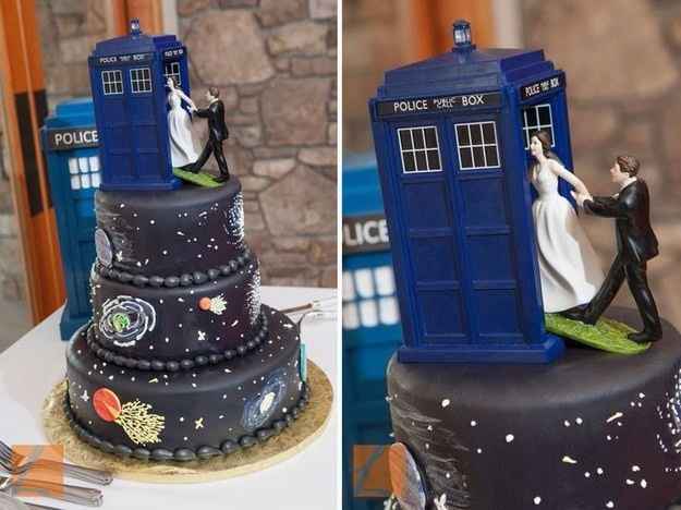 Geek Wedding Cake