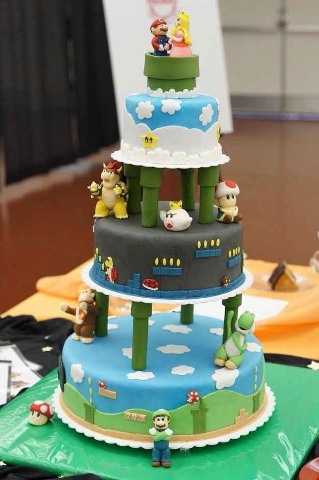 Geek Wedding Cake