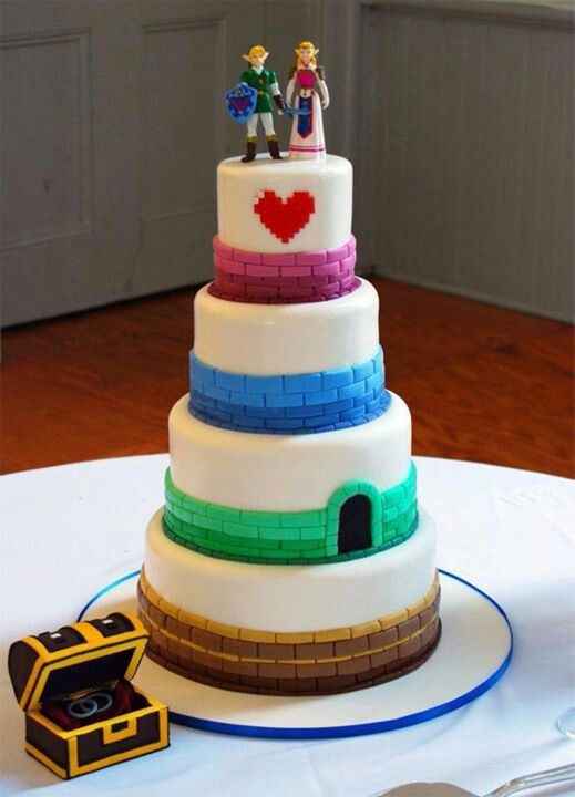 Geek Wedding Cake