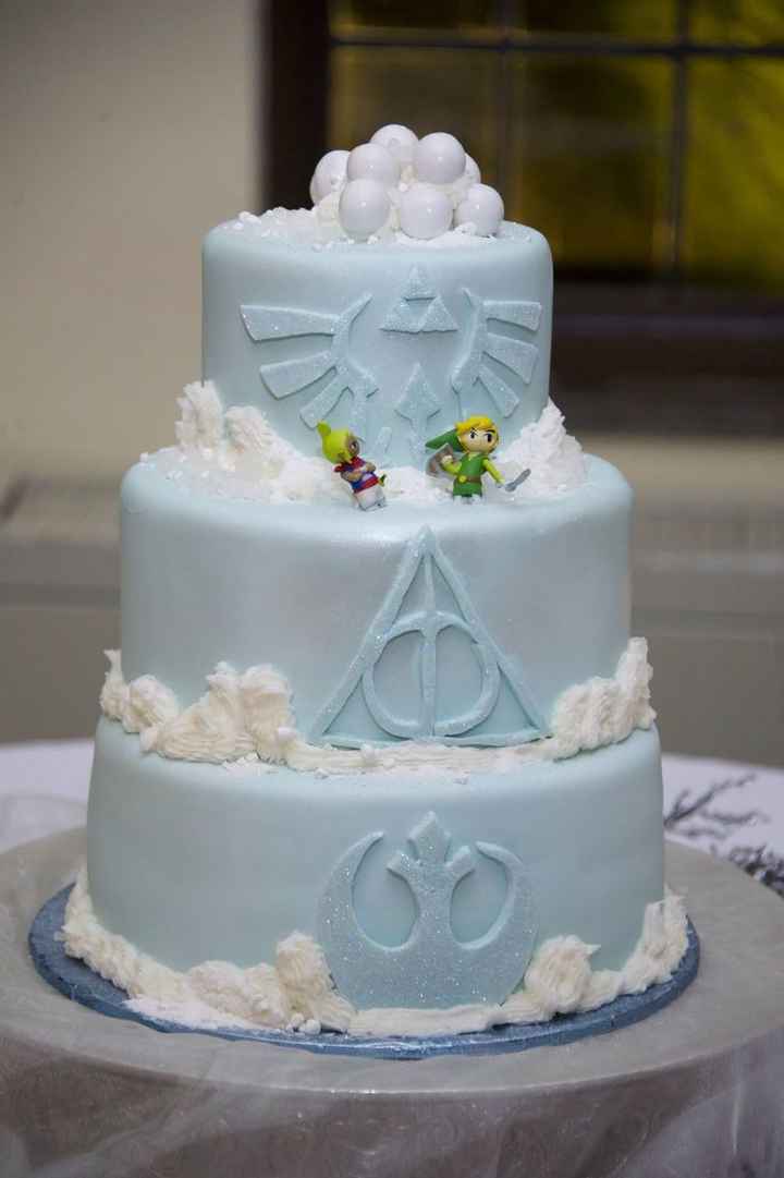 Geek Wedding Cake