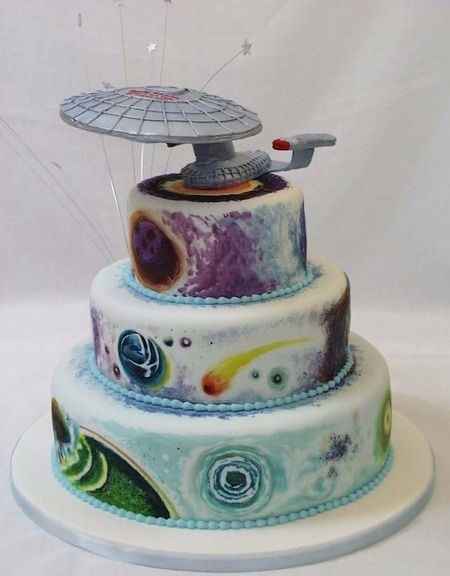 Geek Wedding Cake