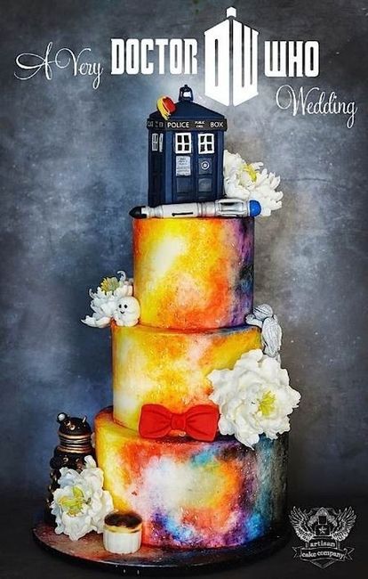 Geek Wedding Cake