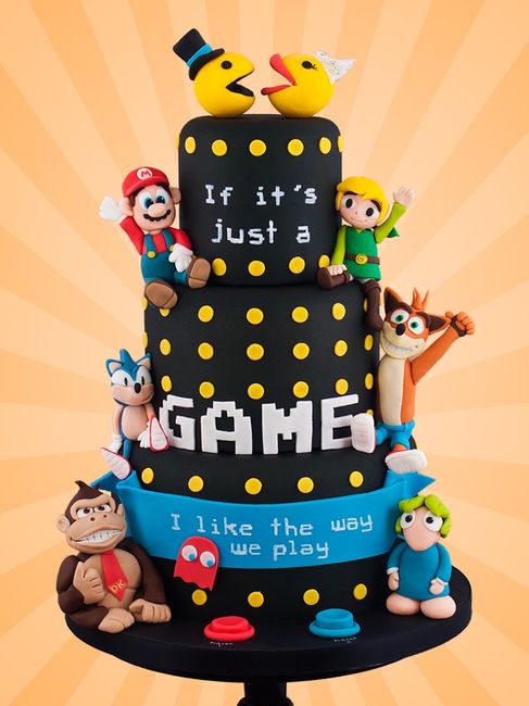 Geek Wedding Cake