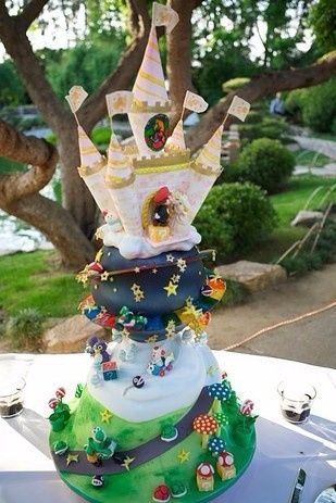 Geek Wedding Cake