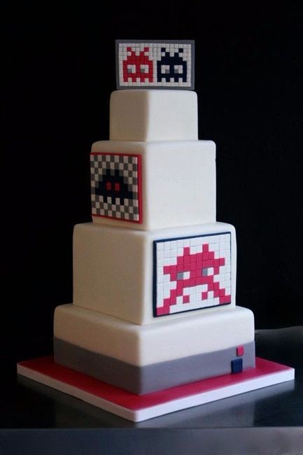 Geek Wedding Cake