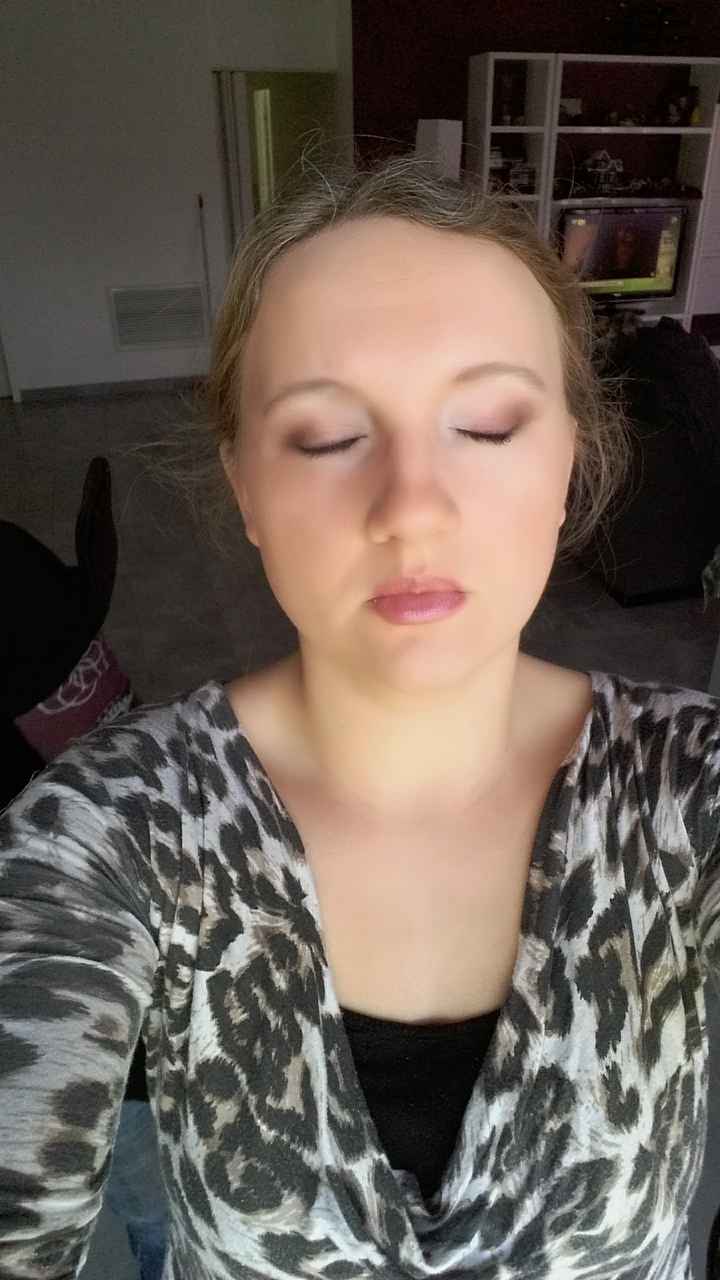 Essayage maquillage robe - 2