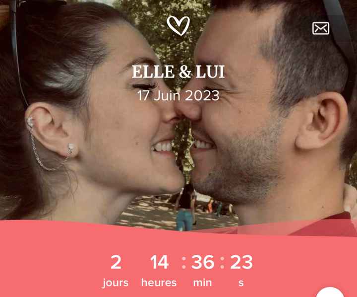Capture depuis l'application mobile ton compte à rebours et partage-le ⏳😍 - 1