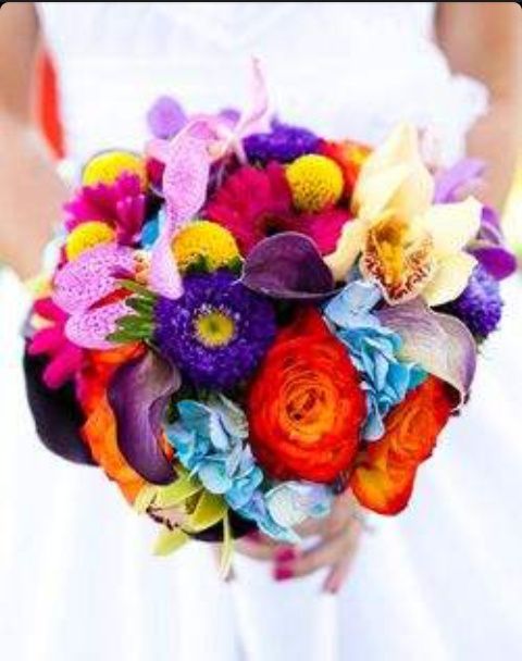 Sélection de bouquets multicolores - 7