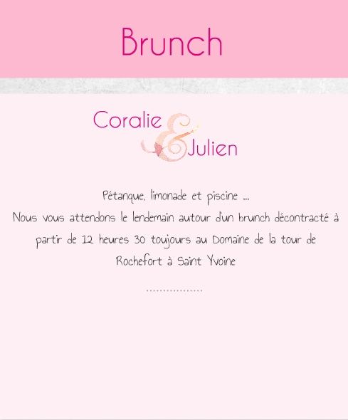 faire part