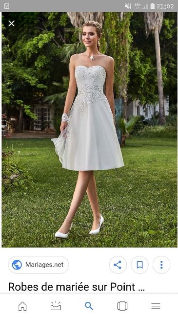 Voici ma robe ,mes chaussures, mon bouquet - 1