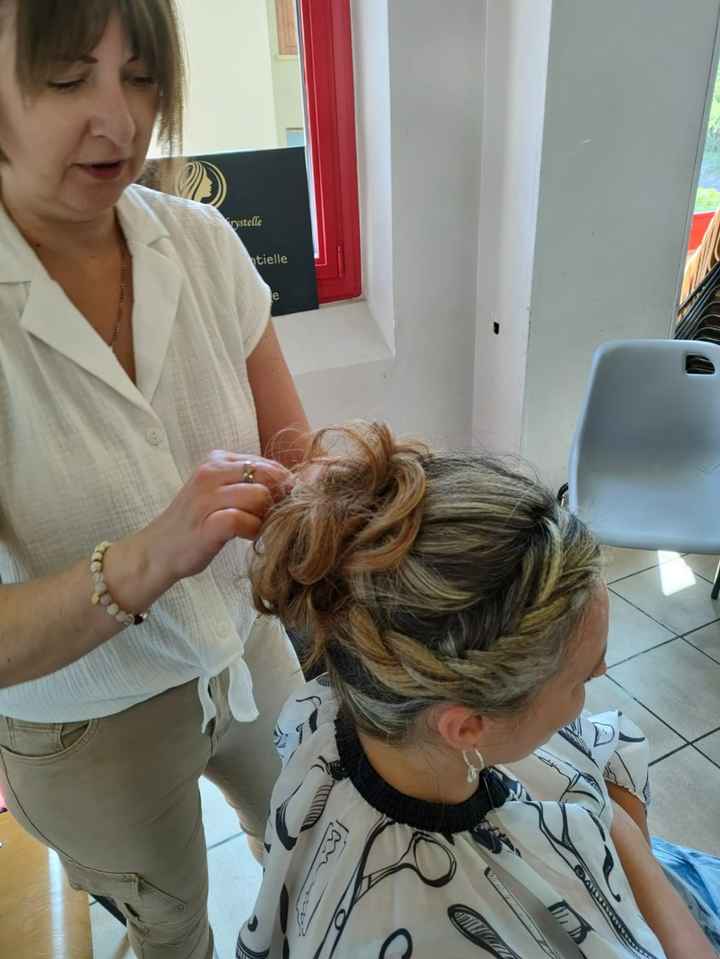 Essai chignon - 4