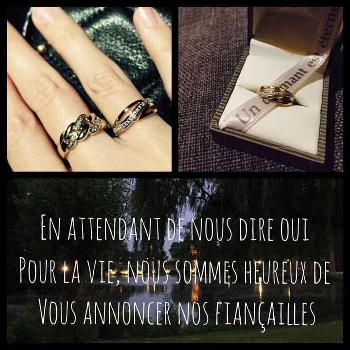 Voici ma bague de fiançailles !!! 