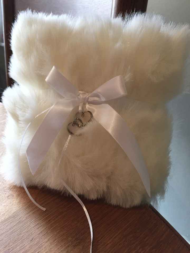 Coussin à alliance ... je suis in love  ! - 1