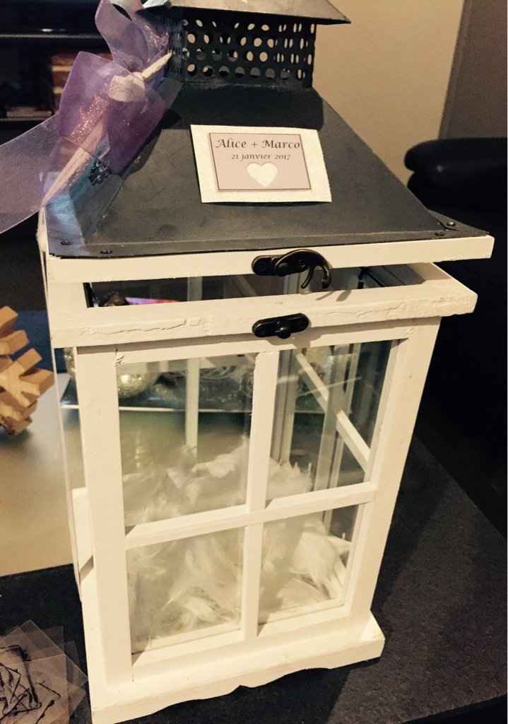 Urne mariage hiver - 1