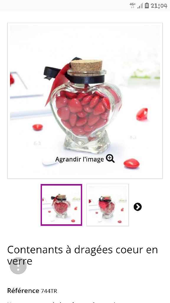 Contenant à dragée - 1