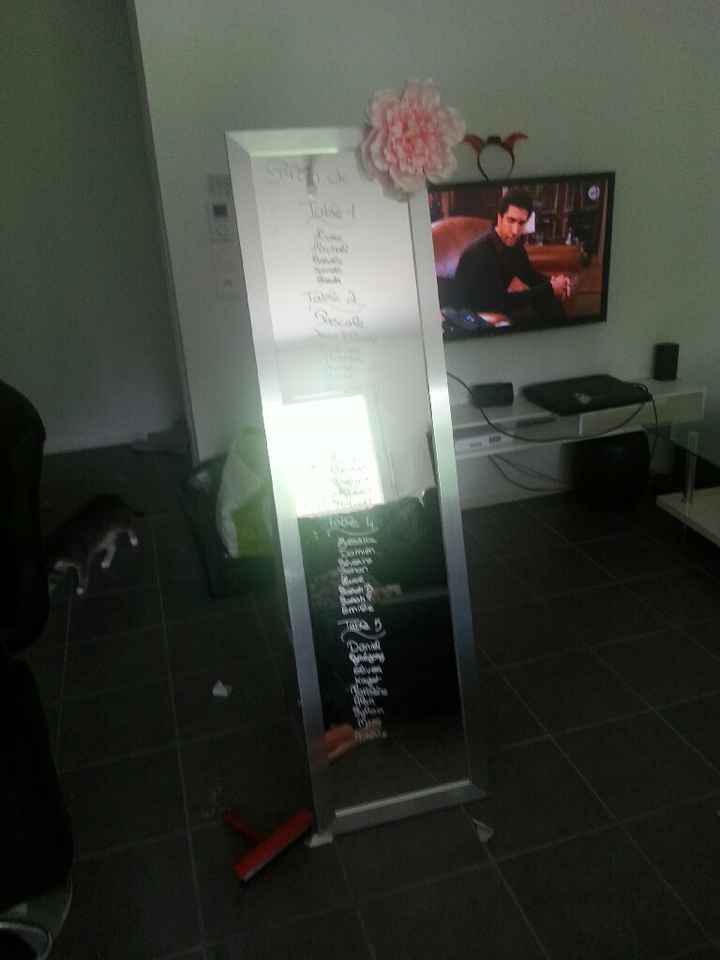 Urne et plan de table - 1