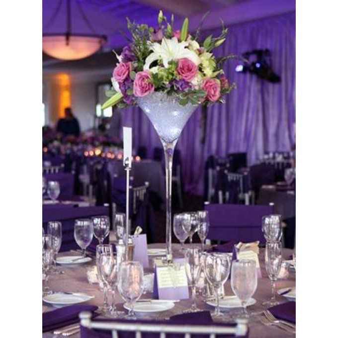 Nom de table et vase martini - 2