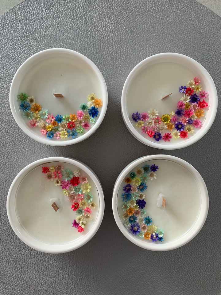 Bougies fleuries - 1