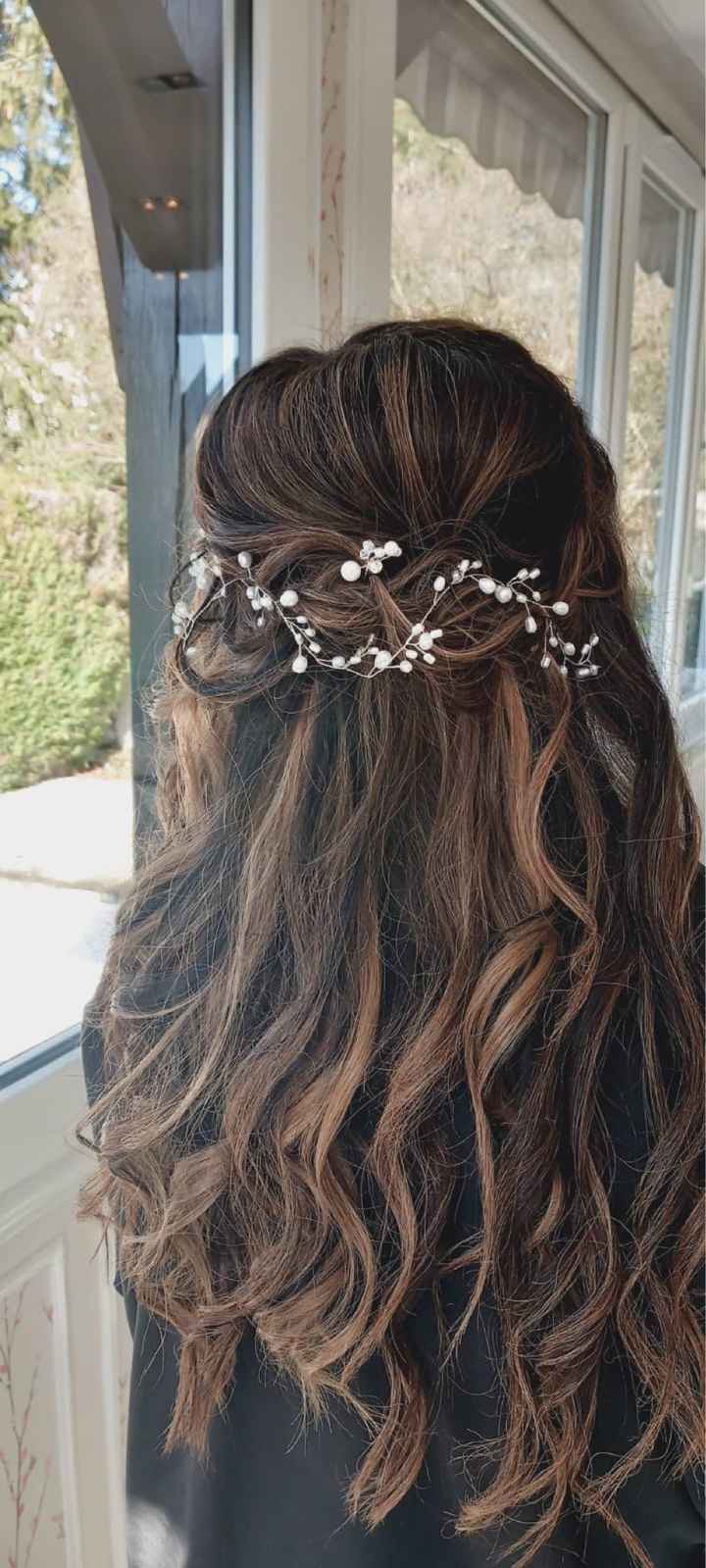 Vous porterez un accessoire avec votre coiffure ? - 1
