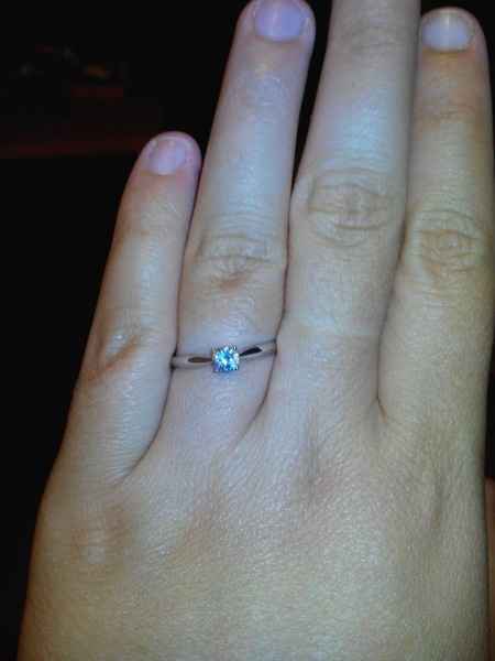 Ma bague de fiançaille