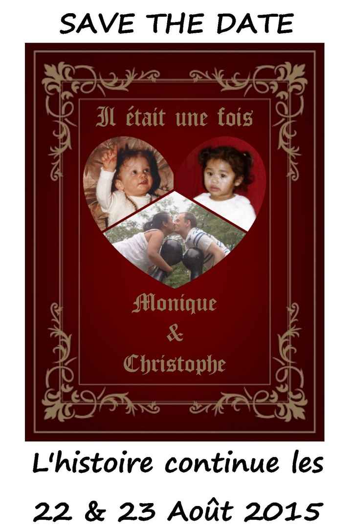 Notre save the date