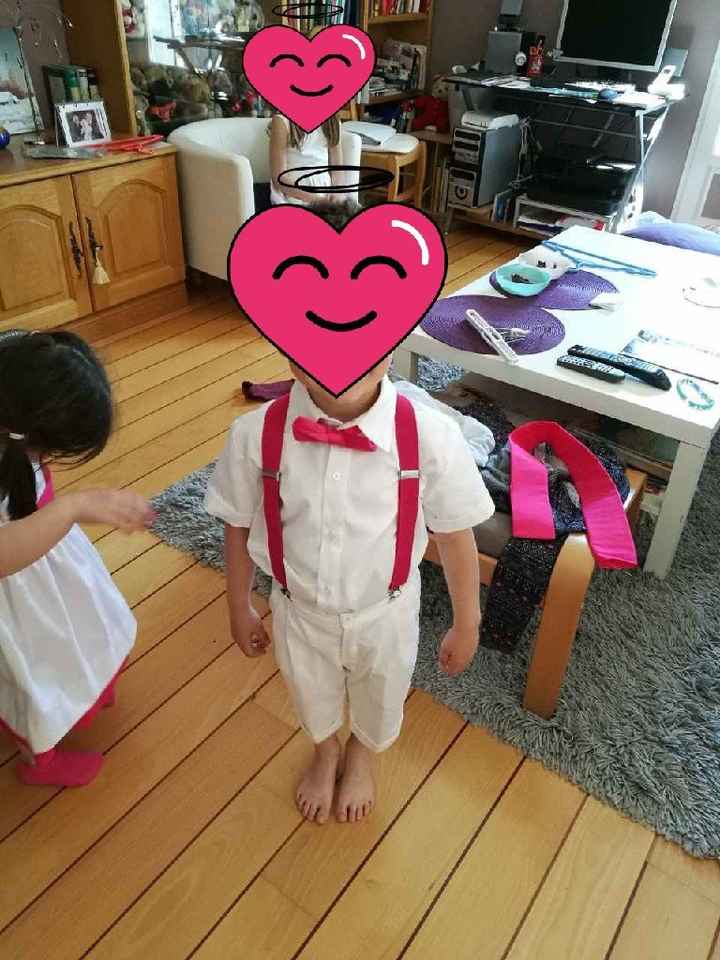 Tenue des enfants d'honneur - 2