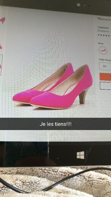 Des chaussures colorées pour la mariées - 1