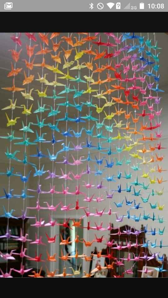 Pliage des 1000 grues terminé ! - 1