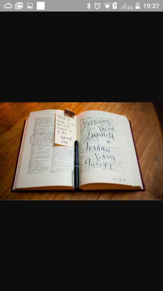 Alternative au livre d'or - 3