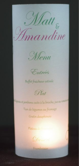 Marque place menu vous avez choisis quoi - 2