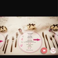 Papeterie (marques places, menu ...) - 1