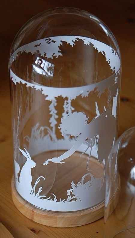 4. Une déco de cloche en verre